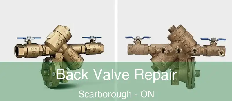  Back Valve Repair Scarborough - ON