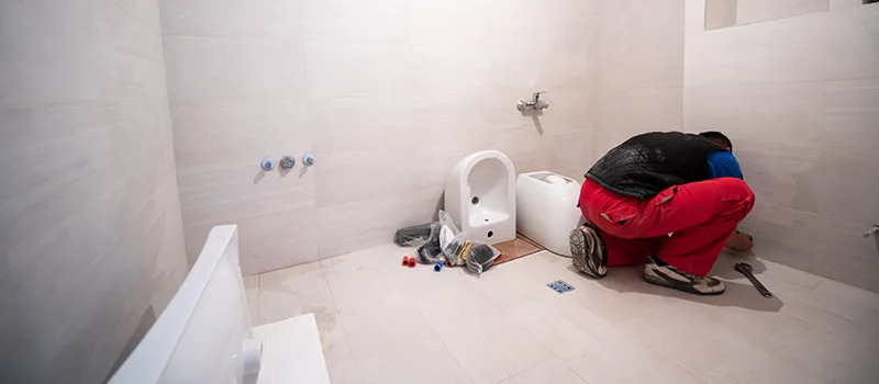Basement Bathroom Shower Installation in Scarborough, Ontario