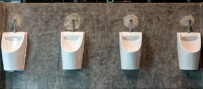 Wall-Mounted Urinal Installation in Scarborough, Ontario