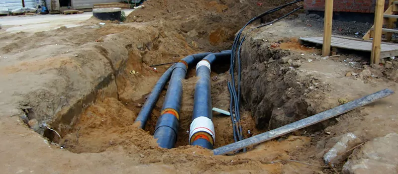 Main Water Line Installation in Scarborough, Ontario
