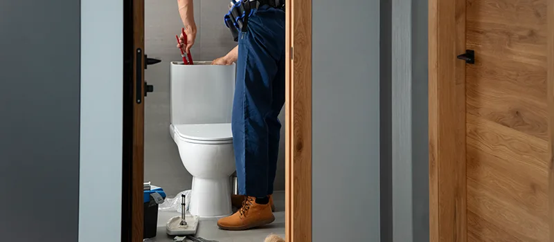 Basement Bathroom Flooring Installation in Scarborough, ON