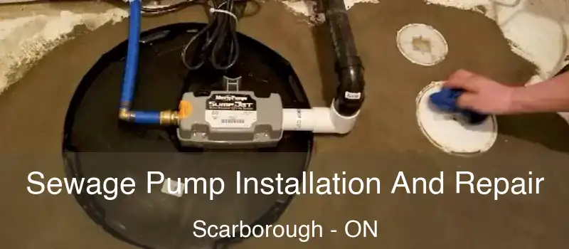  Sewage Pump Installation And Repair Scarborough - ON